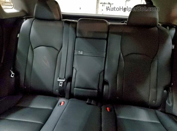 2T2HZMDA5NC366032 2022 LEXUS RX Silver უკანა სავარძლების ხედი