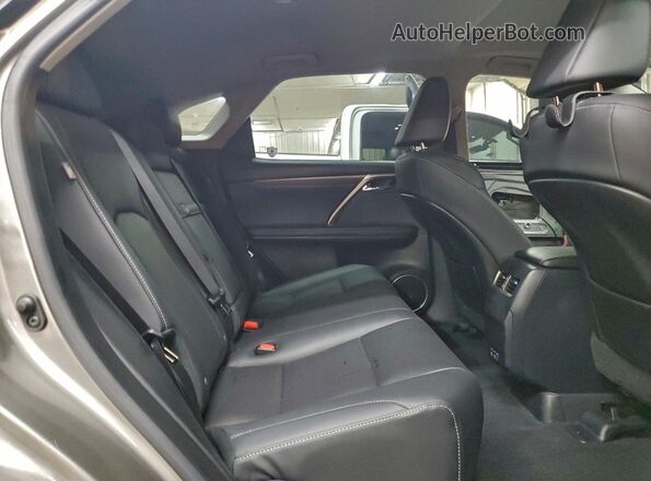2T2HZMDA5NC366032 2022 LEXUS RX Silver უკანა სალონის ხედი