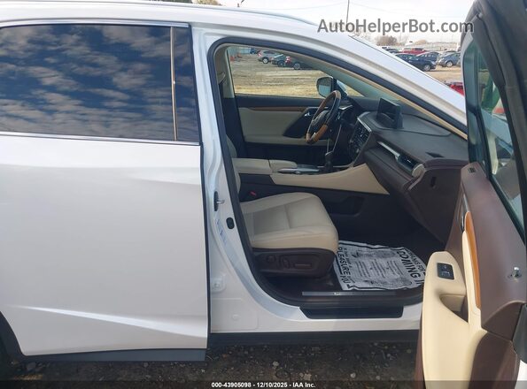 2T2HZMDA6LC233292 2020 LEXUS RX 350 White Widok wnętrza z przodu