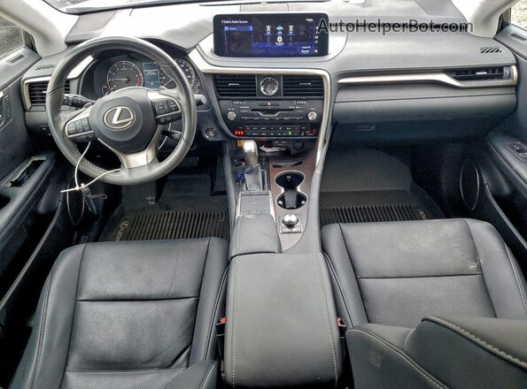 2T2HZMDA8NC343294 2022 LEXUS RX Серебряный Вид панели приборов