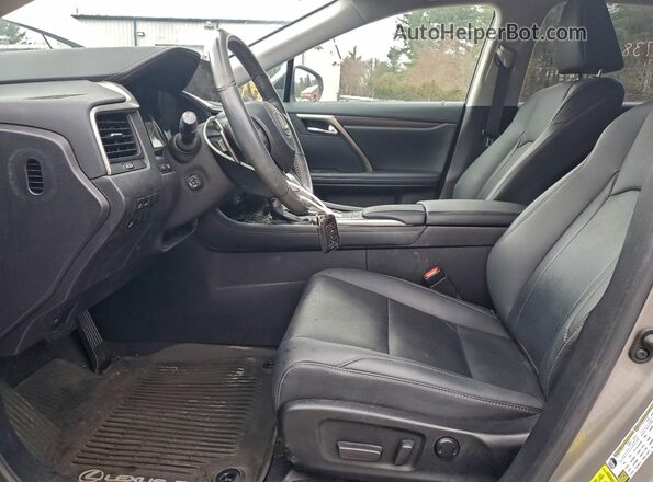 2T2HZMDA8NC343294 2022 LEXUS RX Серебряный Вид салона спереди