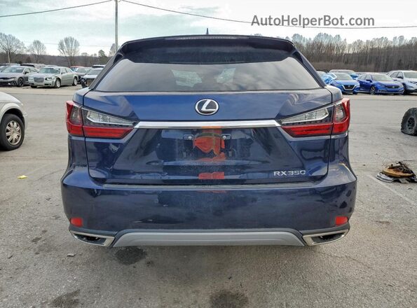 2T2HZMDA8NC366817 2022 LEXUS RX Синий Вид сзади