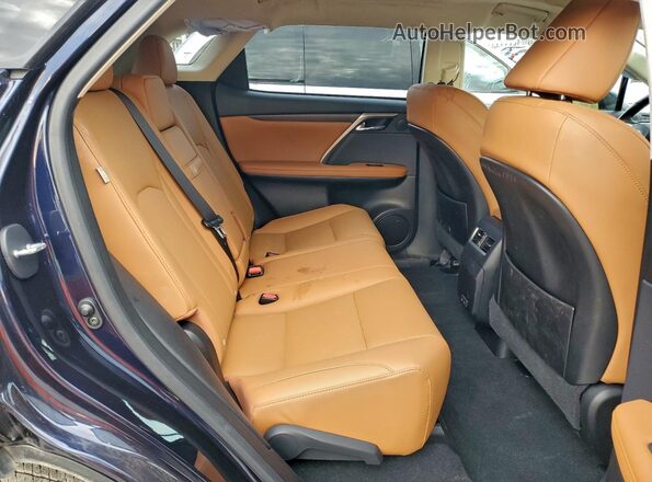 2T2HZMDA8NC366817 2022 LEXUS RX Синий Вид задней части салона