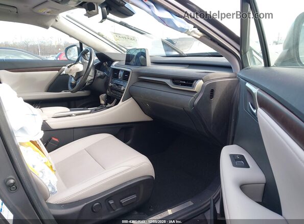 2T2HZMDA9LC239376 2020 LEXUS RX 350 Silver Widok wnętrza z przodu