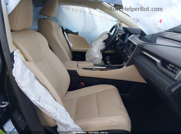 2T2HZMDAXMC260416 2021 LEXUS RX 350 Black Вид салону спереду
