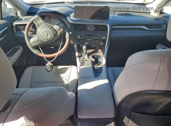 2T2HZMDAXNC324133 2022 LEXUS RX Серебряный Вид панели приборов