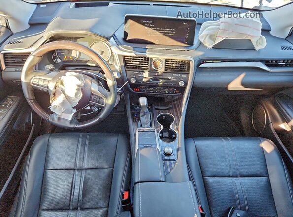 2T2JGMDA4MC062535 2021 LEXUS RX Gray Առջևի վահանակի տեսք