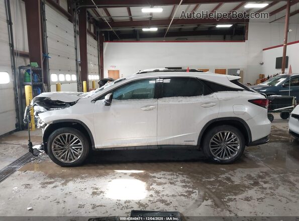 2T2JGMDA6NC079404 2022 LEXUS RX 450H Белый Панорамный вид салона 360°