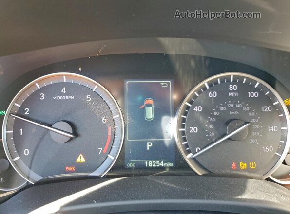 2T2JZMAA0NC226377 2022 LEXUS RX Серый Вид щитка приборов