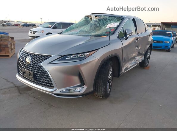 2T2JZMAA3MC217591 2021 LEXUS RX 350 Серебряный Передняя левая четверть