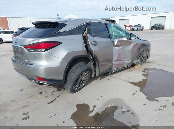 2T2JZMAA3MC217591 2021 LEXUS RX 350 Серебряный Задняя правая четверть