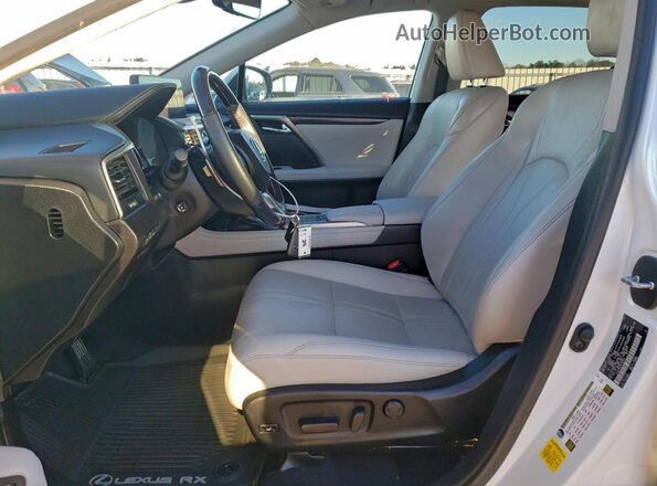 2T2JZMDA2NC360982 2022 LEXUS RX White Widok wnętrza z przodu