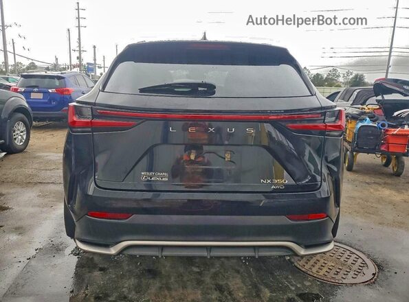 2T2KGCEZ5NC003563 2022 LEXUS NX Black Հետևի տեսք