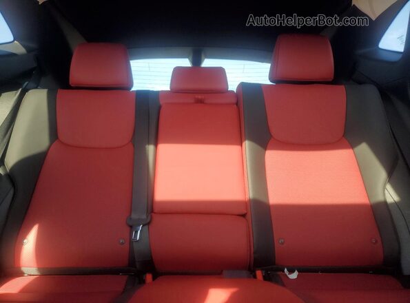 2T2KGCEZXSC068940 2025 LEXUS NX Black Vista de los asientos traseros
