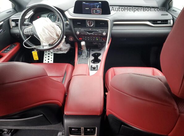 2T2SZMDA8NC335346 2022 LEXUS RX White Widok deski rozdzielczej