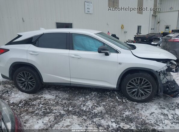 2T2SZMDAXLC245922 2020 LEXUS RX 350 White Widok wnętrza z tyłu