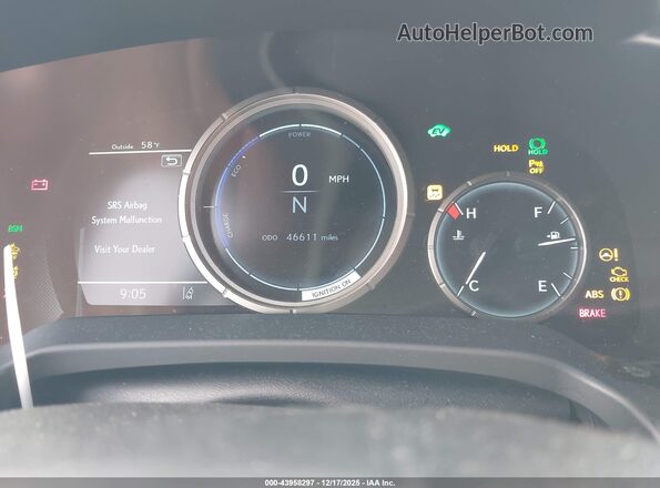 2T2YGMDA8NC091617 2022 LEXUS RX 450H White Vista de los asientos traseros