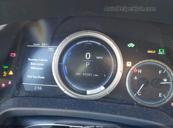 2T2YGMDA9LC054637 2020 LEXUS RX 450H Белый Вид задних сидений
