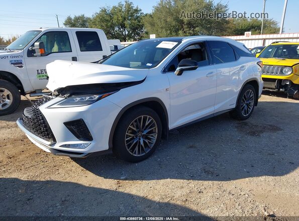 2T2YGMDA9LC054637 2020 LEXUS RX 450H Белый Передняя левая четверть