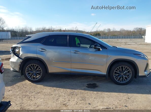 2T2YGMDA9MC066093 2021 LEXUS RX 450H Silver Vista interior trasera