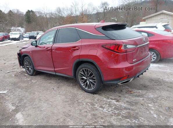2T2YZMDA3LC228132 2020 LEXUS RX 350 Red 