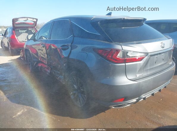 2T2YZMDA3MC283701 2021 LEXUS RX 350 Gray Rear left