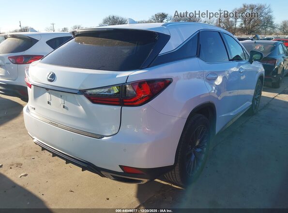 2T2YZMDA3NC338472 2022 LEXUS RX 350 White Հետևի աջ