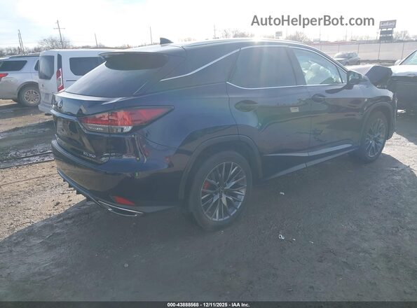 2T2YZMDA4MC269029 2021 LEXUS RX 350 Blue უკანა მარჯვენა