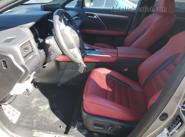 2T2YZMDA5MC283523 2021 LEXUS RX Silver Widok wnętrza z przodu