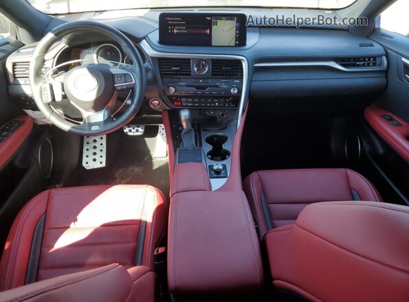 2T2YZMDA5MC283523 2021 LEXUS RX Silver Widok deski rozdzielczej