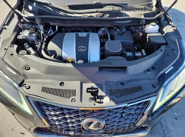 2T2YZMDA8NC325619 2022 LEXUS RX Charcoal Вид підкапотного простору