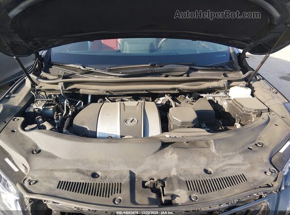 2T2YZMDAXNC350991 2022 LEXUS RX 350 Black Widok z tyłu