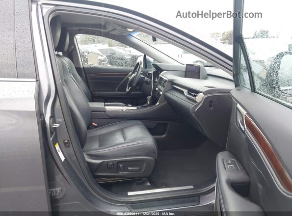 2T2ZZMCA1GC017281 2016 LEXUS RX 350 Gray Front interior view