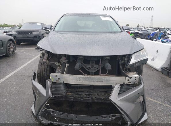 2T2ZZMCA1GC017281 2016 LEXUS RX 350 Gray Rear interior view