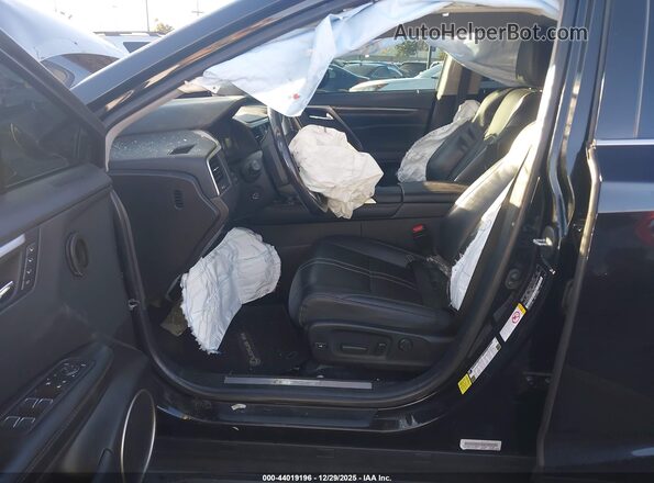 2T2ZZMCA1JC108610 2018 LEXUS RX 350 Black წინა სალონის ხედი