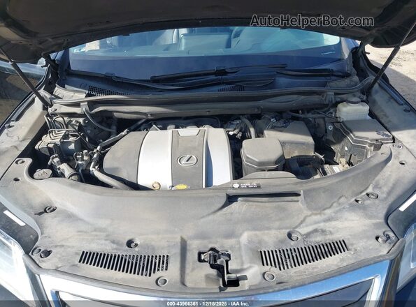 2T2ZZMCA4GC017064 2016 LEXUS RX 350 Black უკანა ხედი