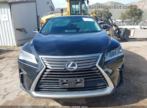 2T2ZZMCA4GC017064 2016 LEXUS RX 350 Black ხელსაწყოთა პანელის ხედი