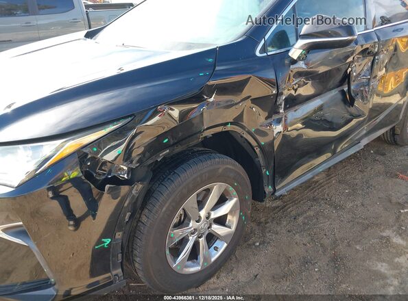2T2ZZMCA4GC017064 2016 LEXUS RX 350 Black წინა ხედი