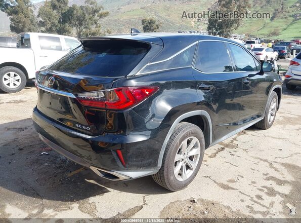 2T2ZZMCA4GC017064 2016 LEXUS RX 350 Black უკანა მარჯვენა