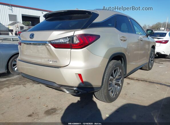 2T2ZZMCA4GC029022 2016 LEXUS RX 350 Tan Trasero derecho