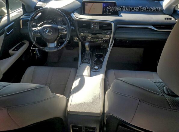 2T2ZZMCA4GC031448 2016 LEXUS RX Gray Widok deski rozdzielczej