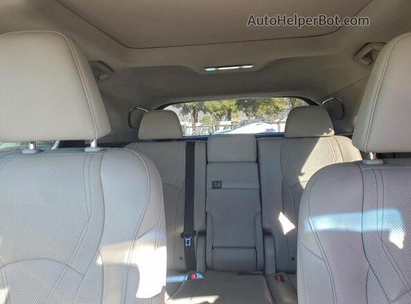 2T2ZZMCA4GC031448 2016 LEXUS RX Gray Widok tylnych siedzeń