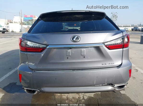 2T2ZZMCA4JC094525 2018 LEXUS RX 350 Gray 