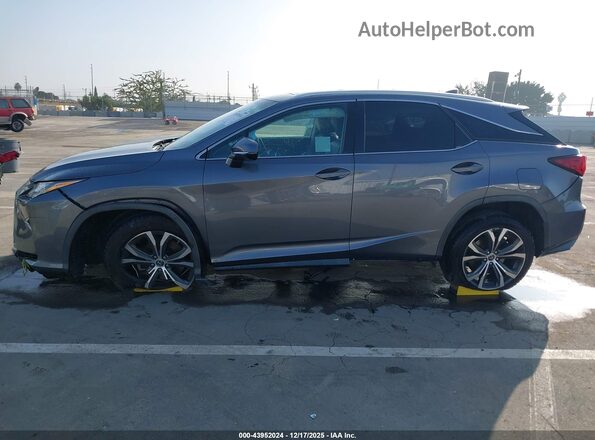 2T2ZZMCA4JC094525 2018 LEXUS RX 350 Gray Rear interior view
