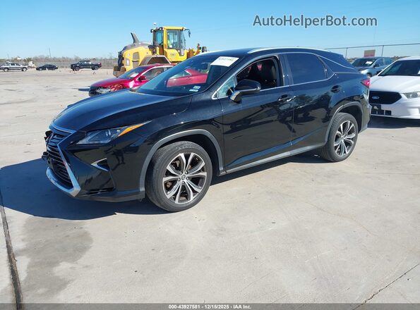 2T2ZZMCA4JC112604 2018 LEXUS RX 350 Черный Передняя левая четверть
