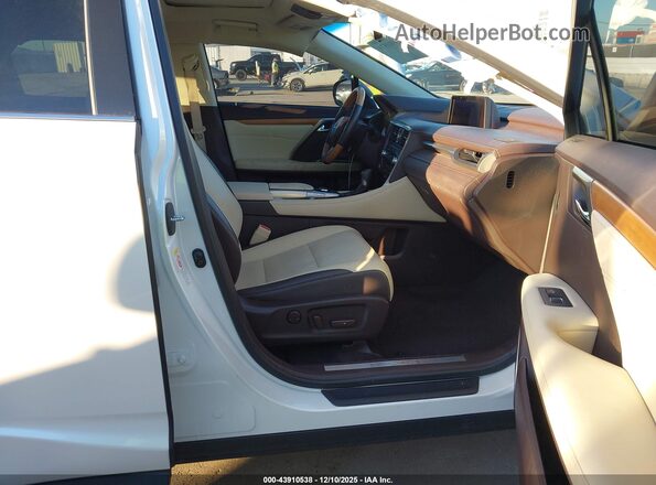 2T2ZZMCA5GC034164 2016 LEXUS RX 350 White Vista interior delantera