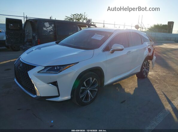 2T2ZZMCA5GC034164 2016 LEXUS RX 350 White Vista tres cuartos delantera izquierda