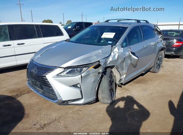2T2ZZMCA5JC096106 2018 LEXUS RX 350 Silver Передня ліва чверть