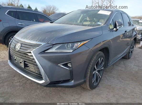 2T2ZZMCA7GC028513 2016 LEXUS RX 350 Gray Передня ліва чверть