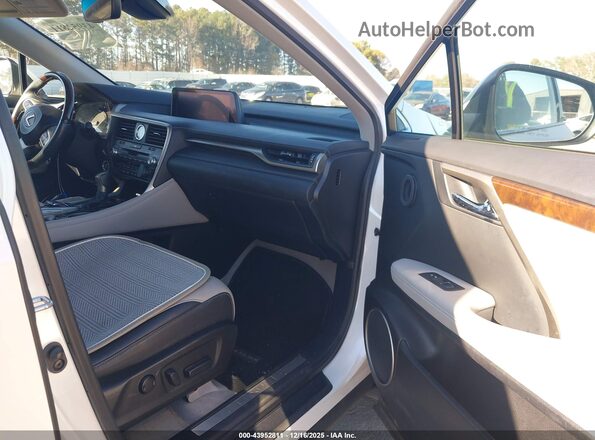 2T2ZZMCA7GC033940 2016 LEXUS RX 350 White წინა სალონის ხედი